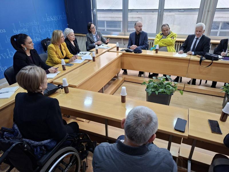 Ministrica Pavić Pečenković primila predstavnike KOO KS 1