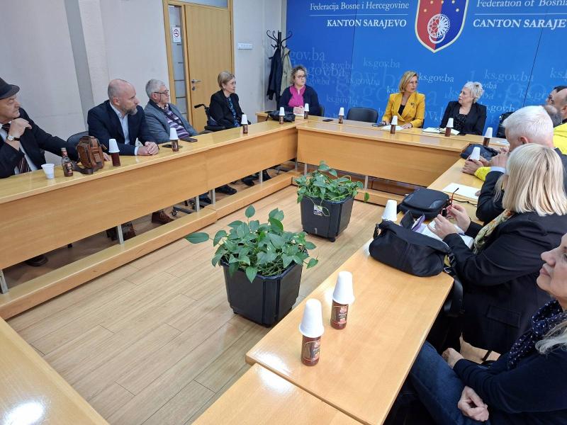 Ministrica Pavić Pečenković primila predstavnike KOO KS 7