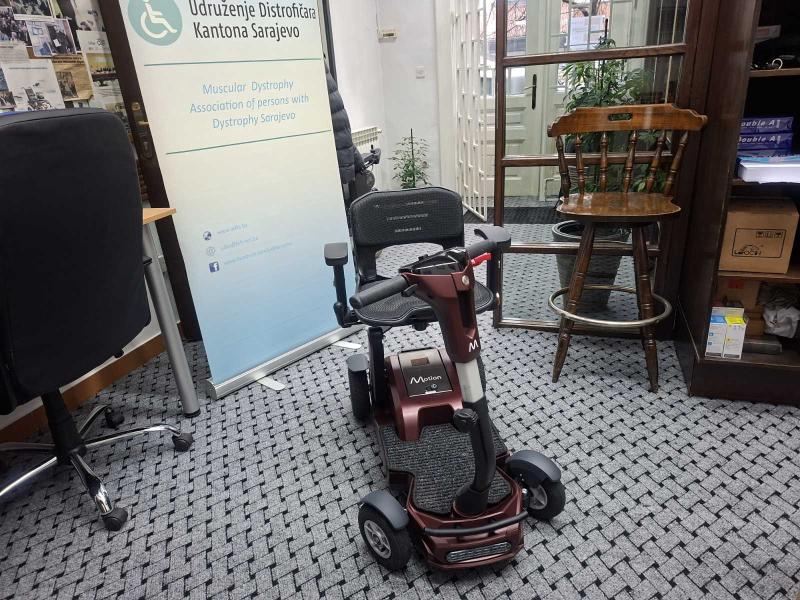 Uspješno realiziran projekat „Jednake mogućnosti za oboljele od distrofije sa područja Grada Sarajeva“ 5